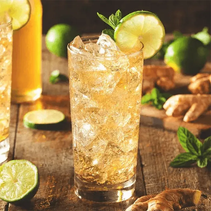Jim beam Cherry Brass buck cocktail
