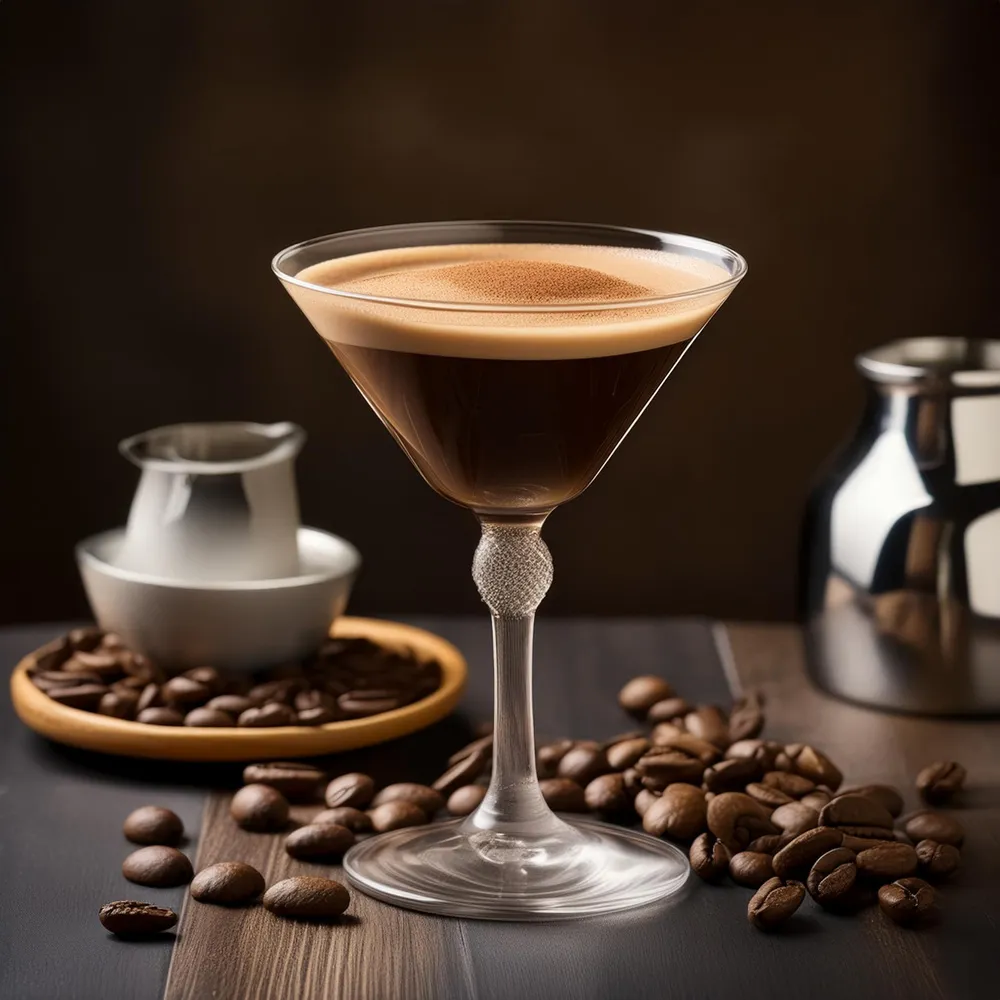 Jim Beam Vanilla Espresso Martini cocktail 