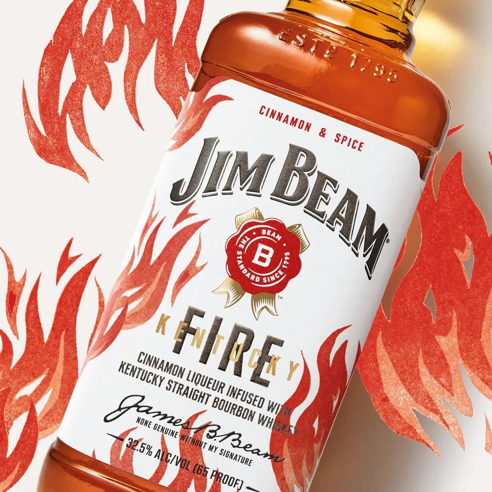 Kentucky Fire liqueur bottle