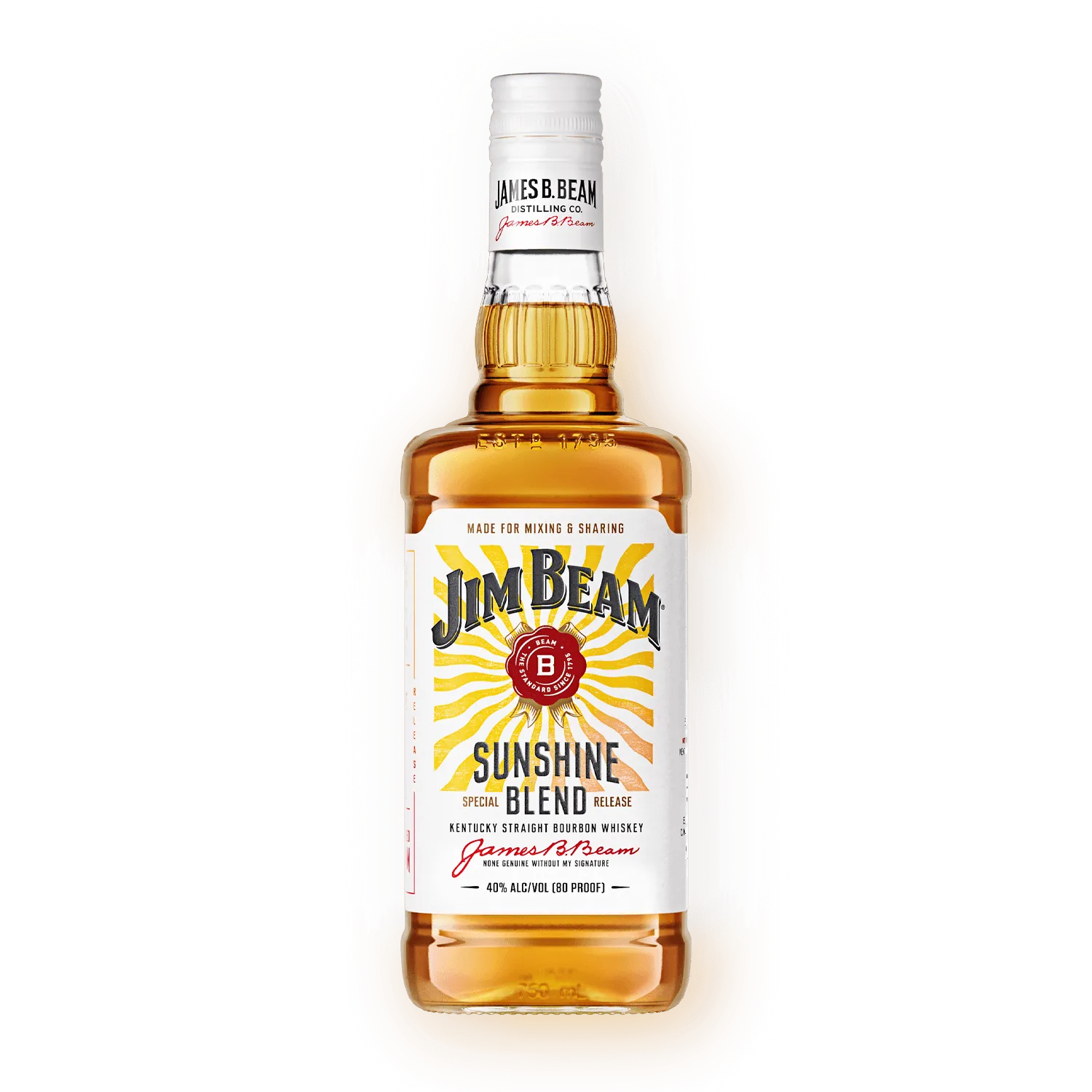 Jim Beam Sunshine Blend bottle