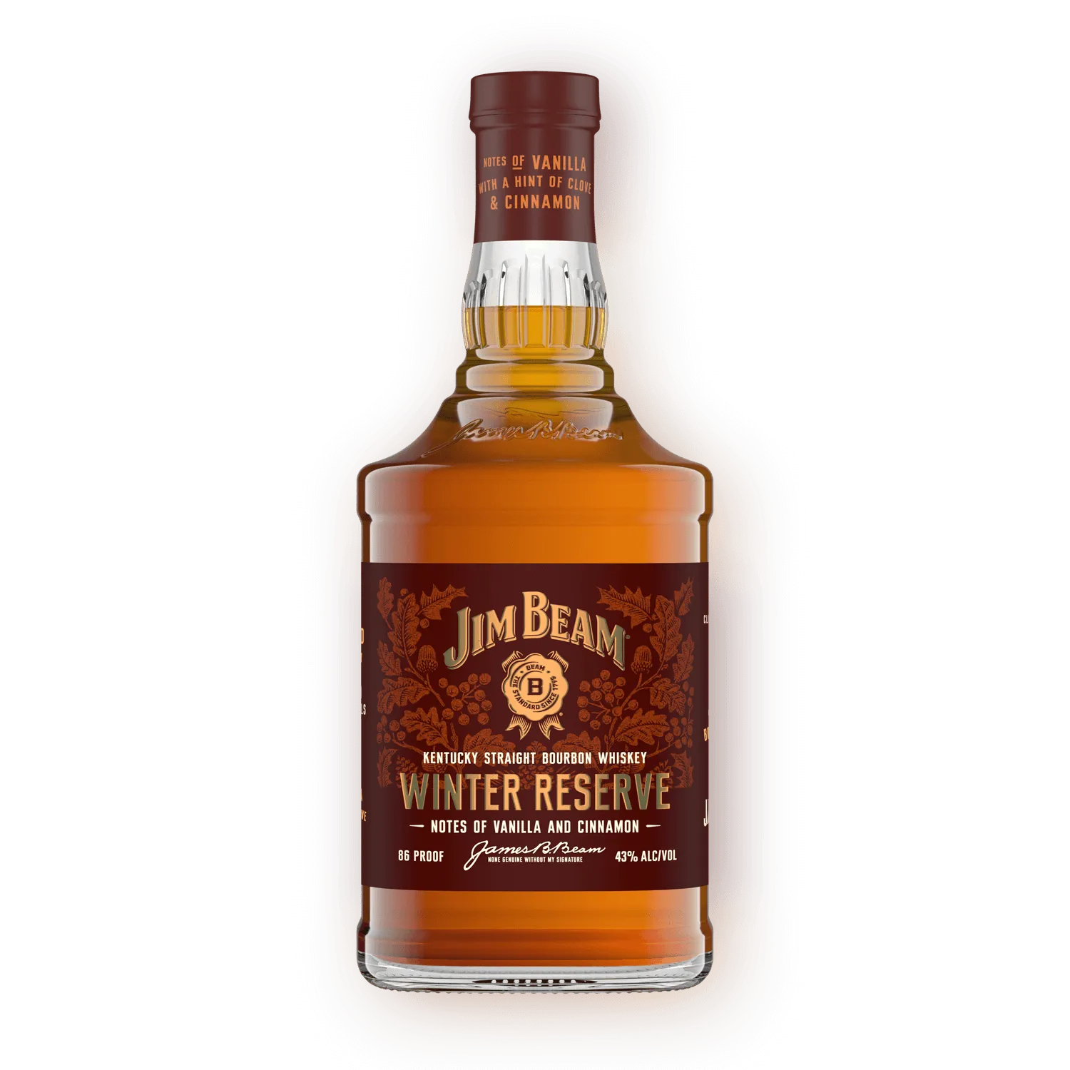Jim Beam Winter Reserve bottle