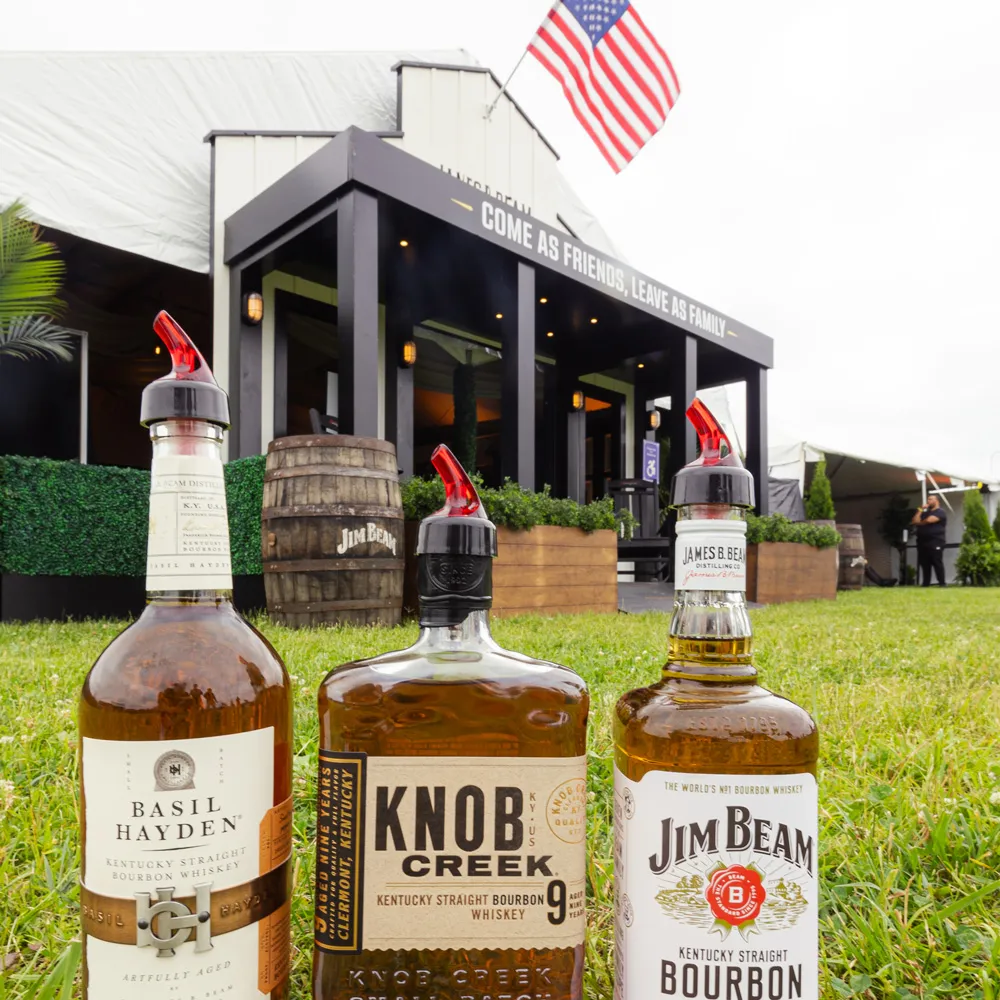 jim beam music gazebo fest bottles