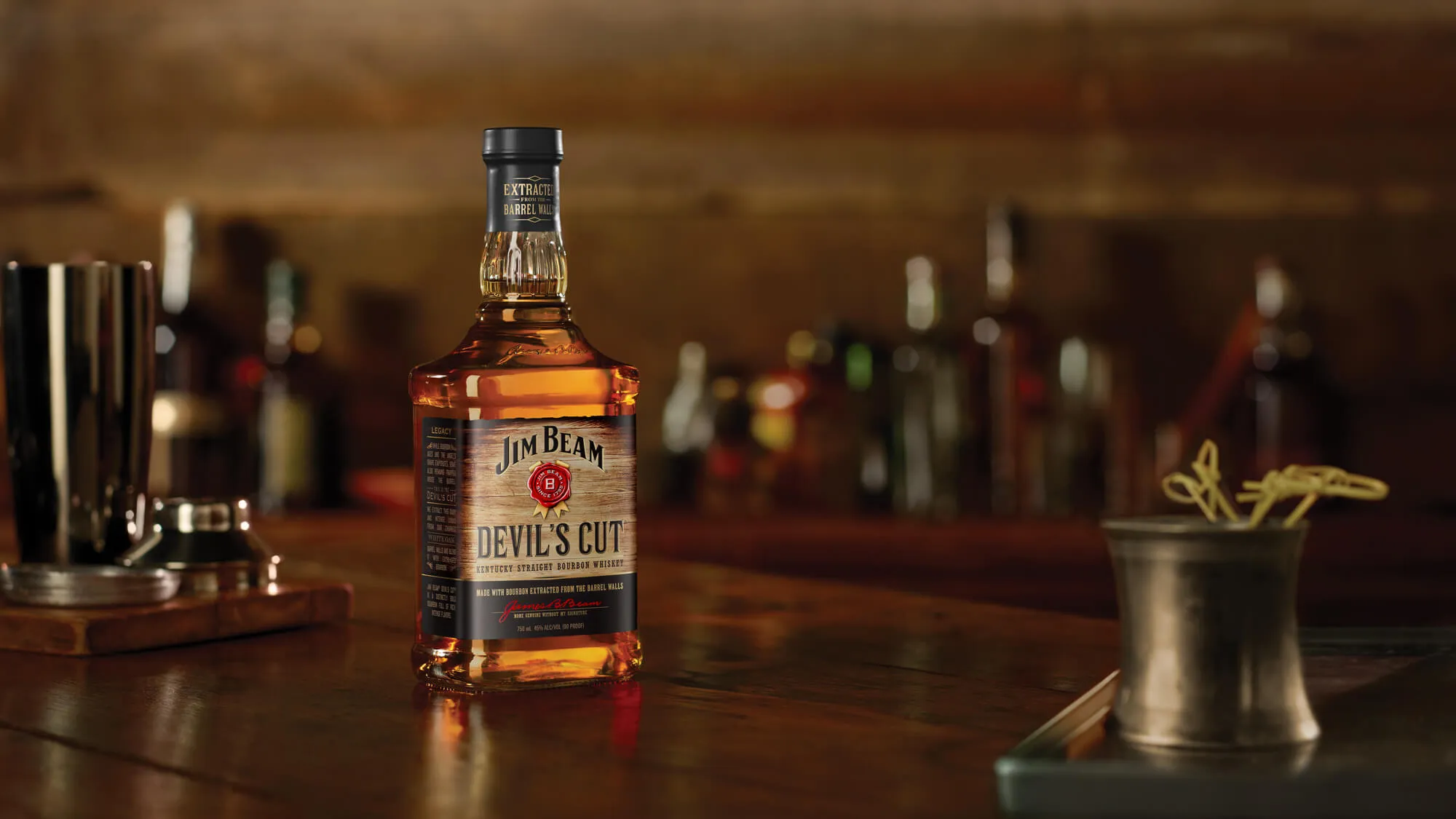 Jim Beam Devil’s Cut bottle