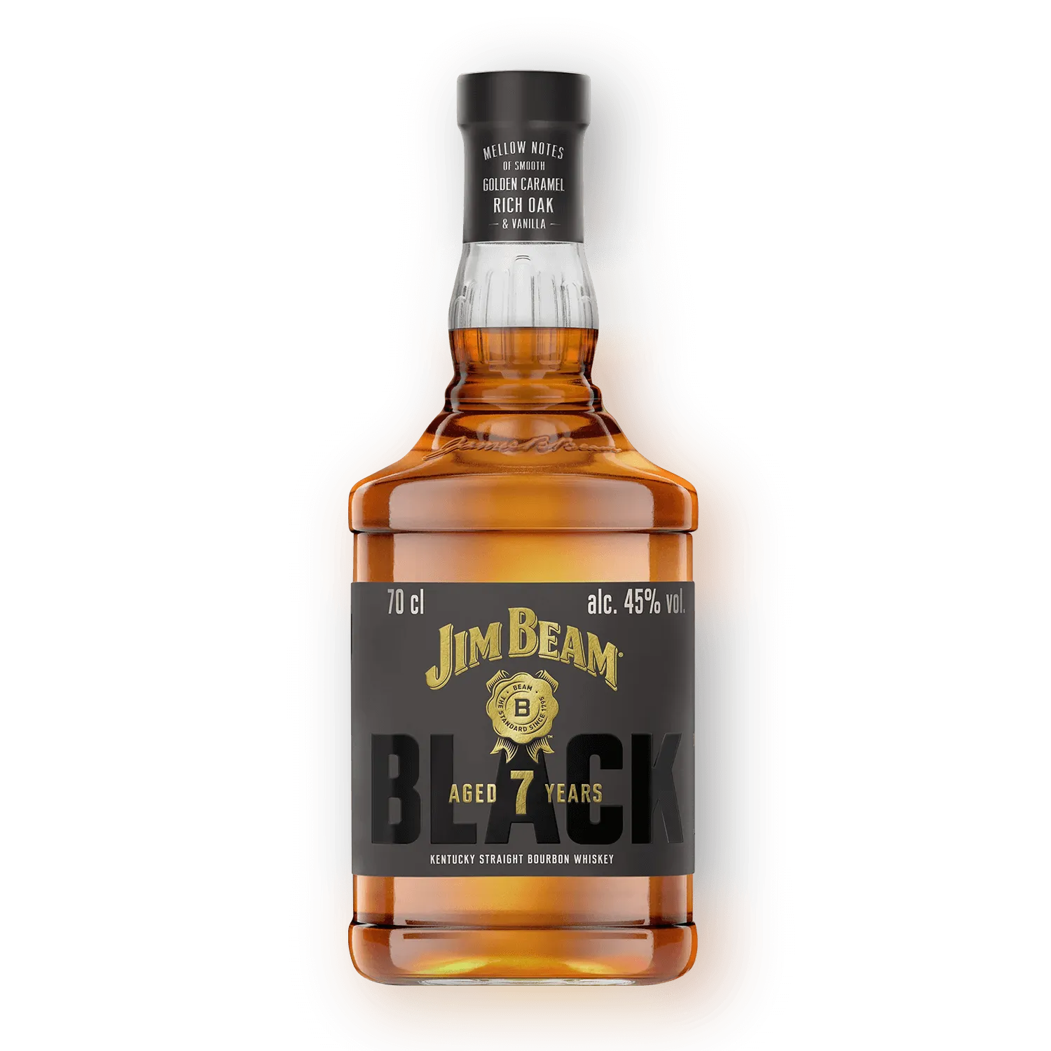Jim Beam Black Bourbon bottle