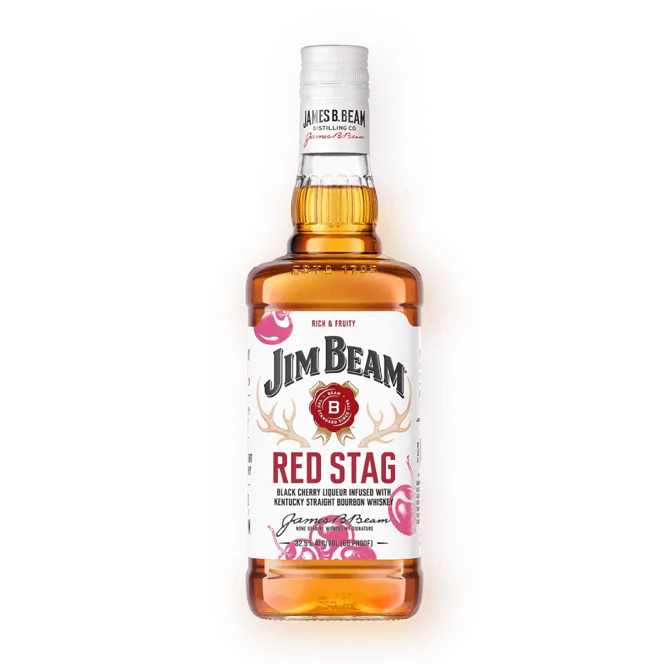 Jim Beam Red Stag bottle