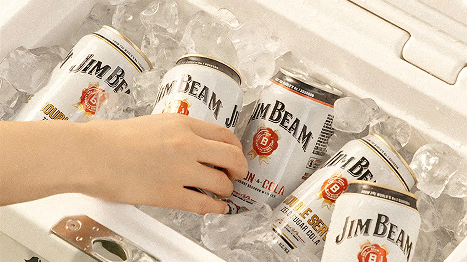 Jim Beam Ready to Drink cool flavor cans