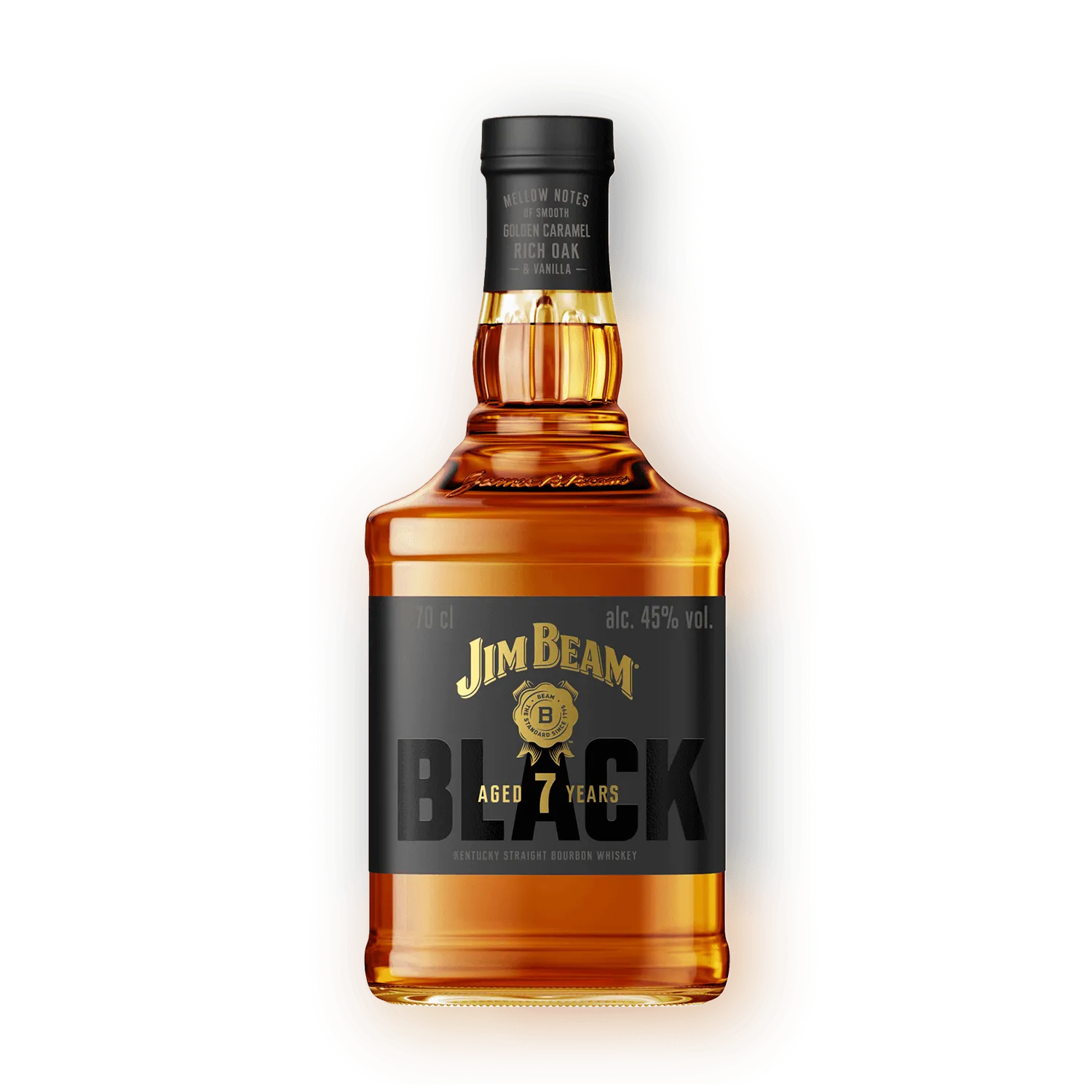 Jim Beam Bourbon Whiskey Black Bottle